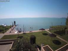 Webcam: Lago Balaton a Csopak, Ungheria